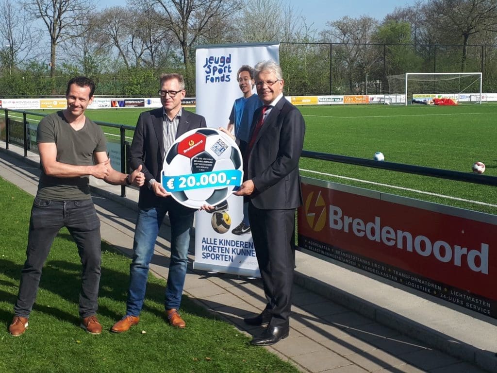 JSF Bredenoord cheque