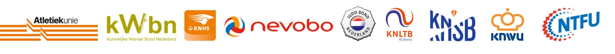 logo's van sportbonden